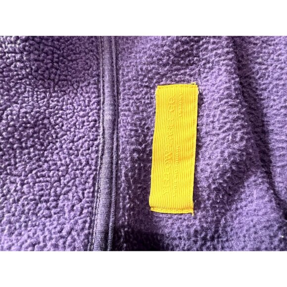 NWOT Yellow Label Co Half Zip Pullover in Purple - Picture 3 of 3